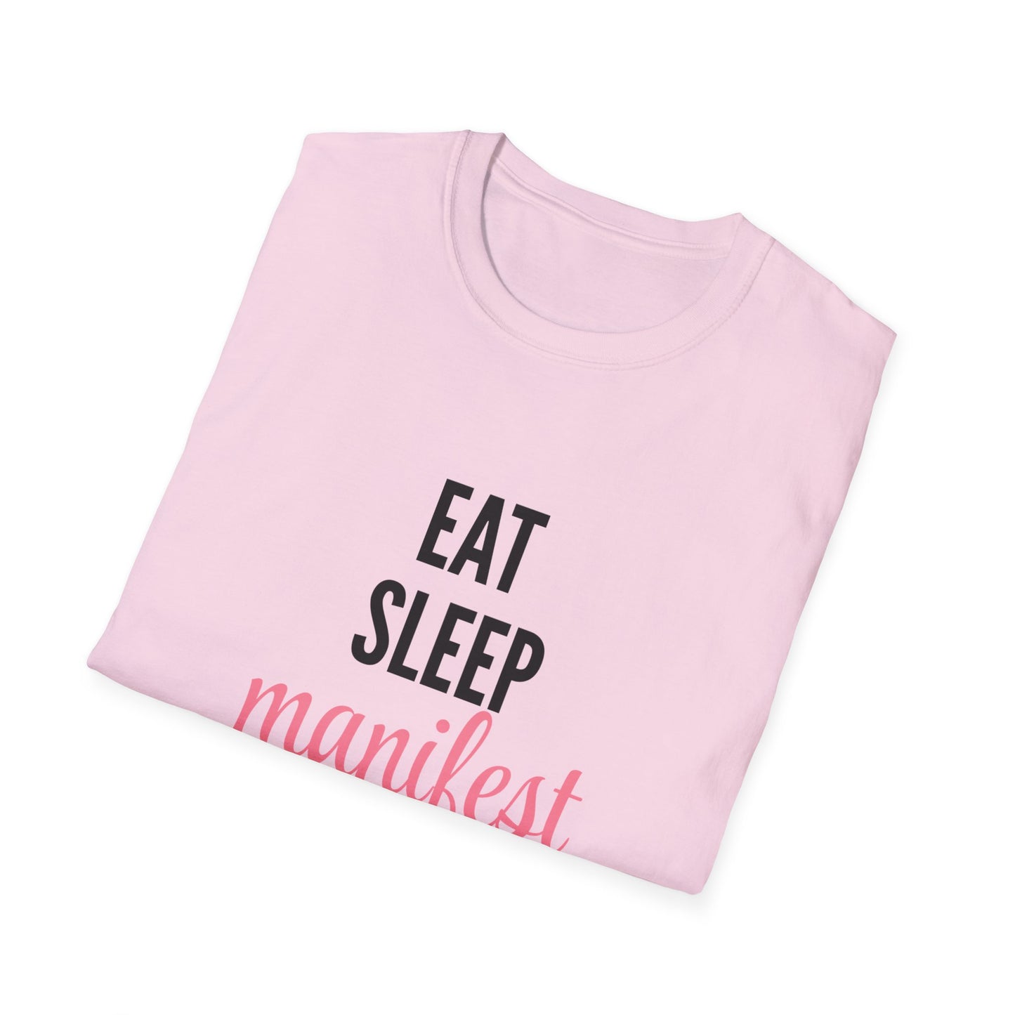 Motivational Manifestation T-Shirt, Unisex Tee for Positivity, Personal Growth Shirt, Gift for Friends, Inspirational Wear