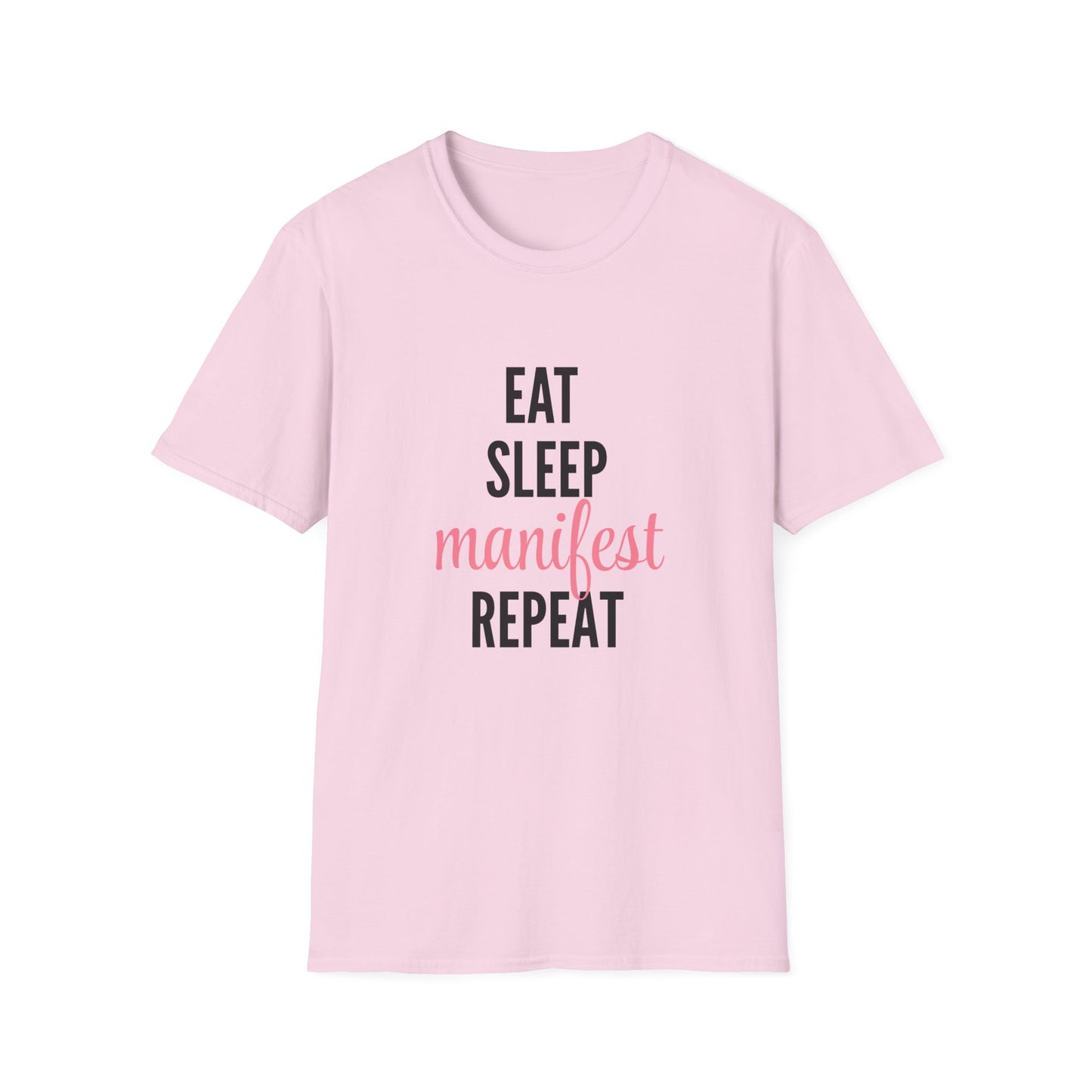 Motivational Manifestation T-Shirt, Unisex Tee for Positivity, Personal Growth Shirt, Gift for Friends, Inspirational Wear