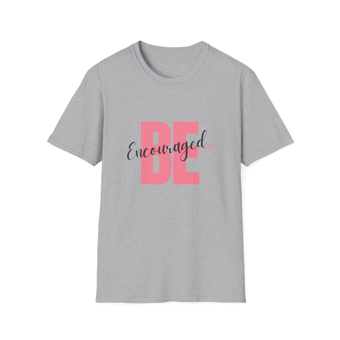 Be Encouraged Unisex T-Shirt with Heart Design