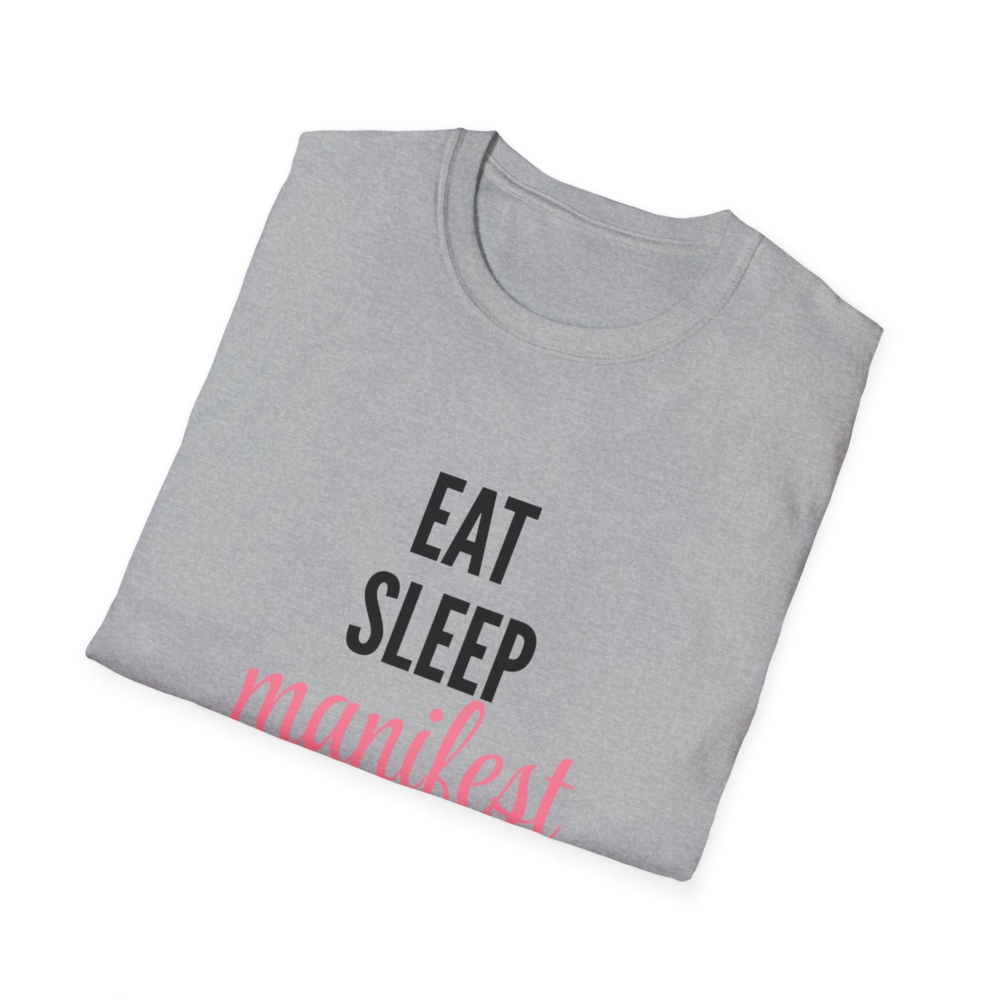 Motivational Manifestation T-Shirt, Unisex Tee for Positivity, Personal Growth Shirt, Gift for Friends, Inspirational Wear