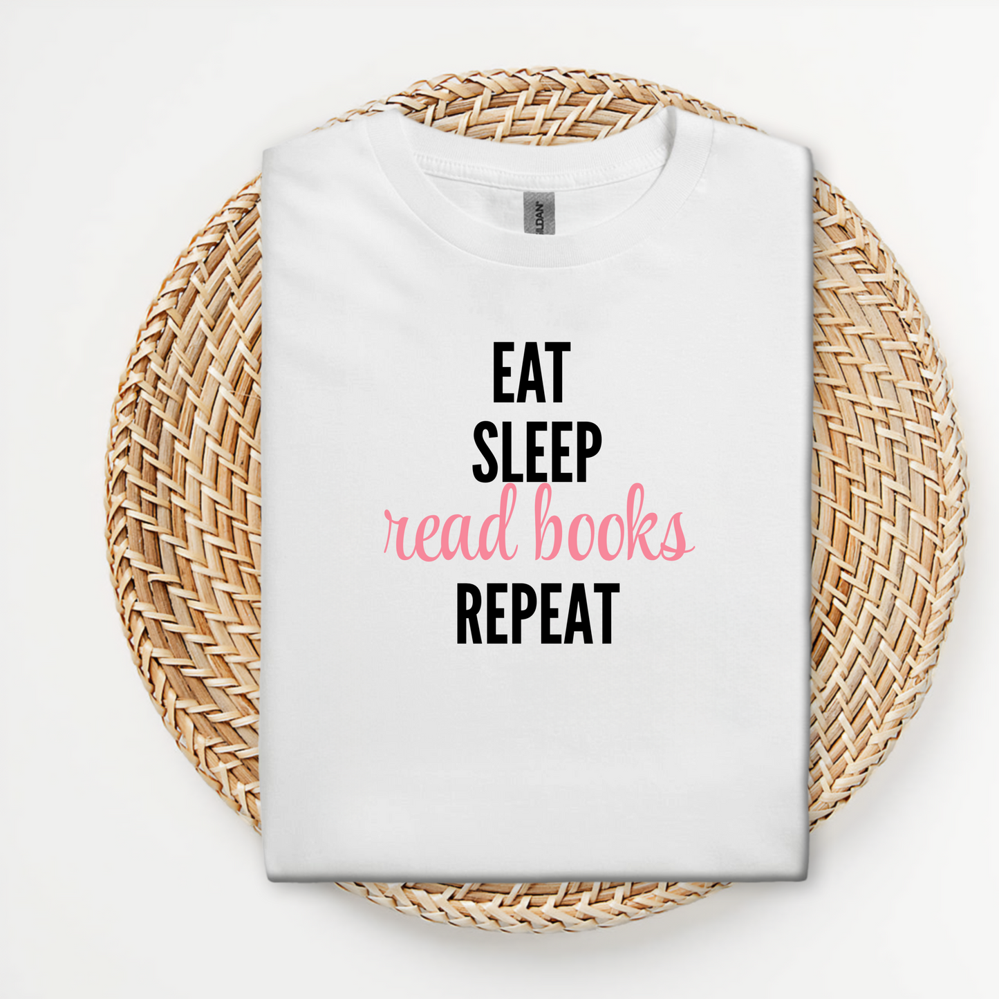 Eat Sleep Read Books Repeat T Shirt