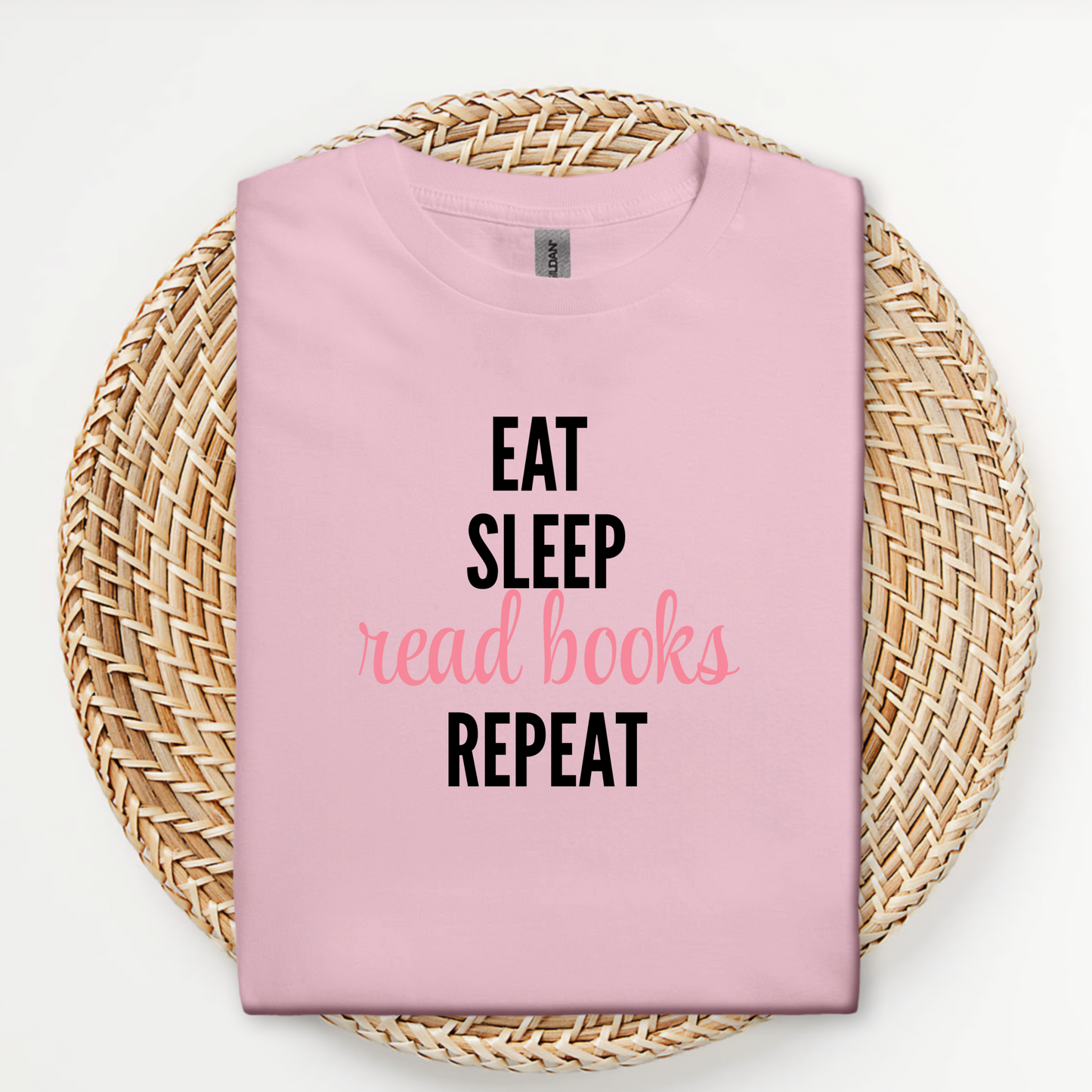 Eat Sleep Read Books Repeat T Shirt