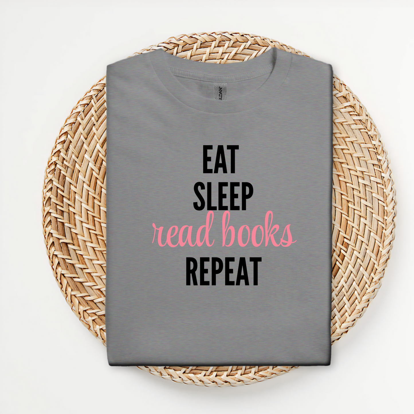 Eat Sleep Read Books Repeat T Shirt