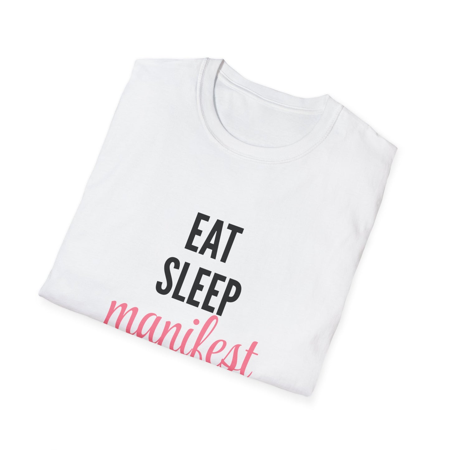 Motivational Manifestation T-Shirt, Unisex Tee for Positivity, Personal Growth Shirt, Gift for Friends, Inspirational Wear
