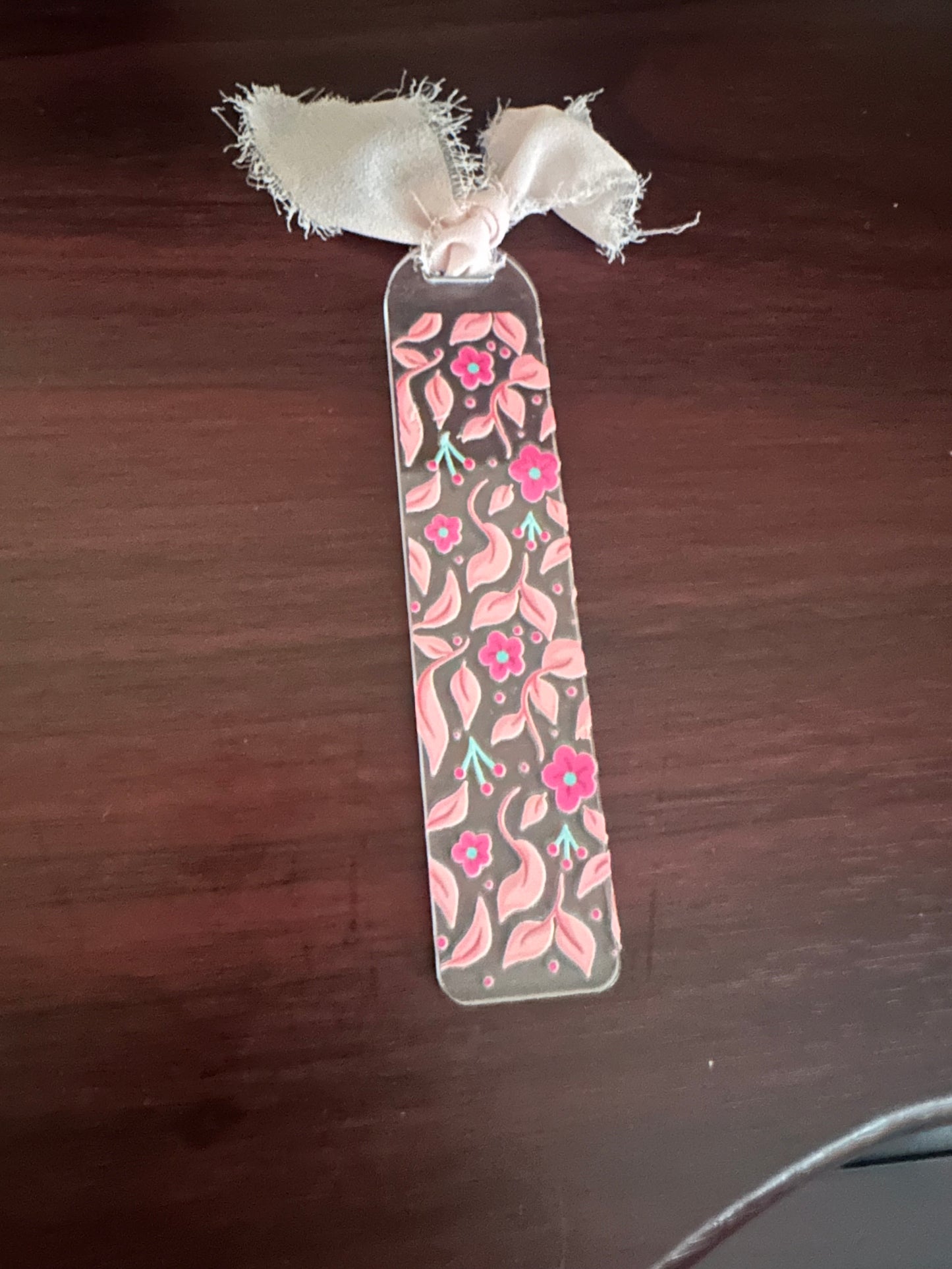 Floral bookmark