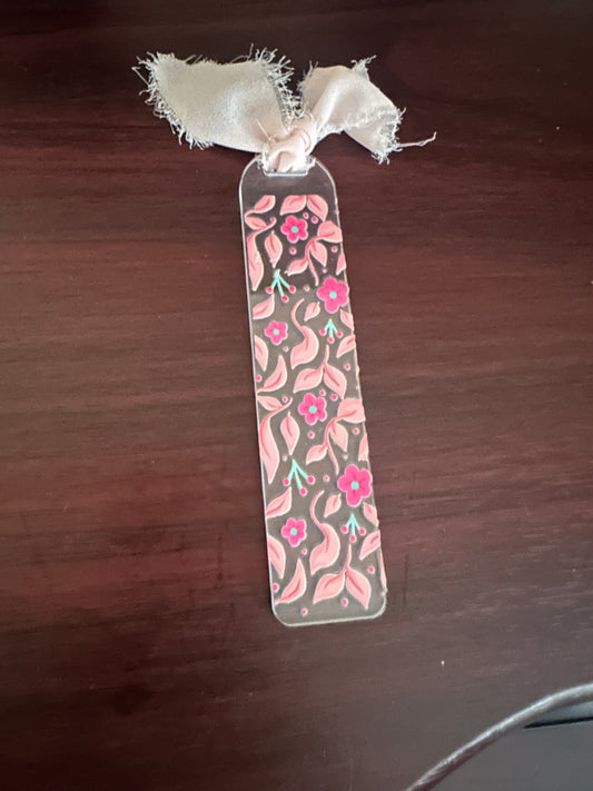 Floral bookmark